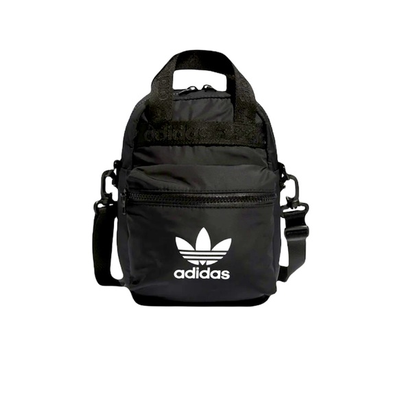 NWT Adidas MICRO black backpack or crossbody